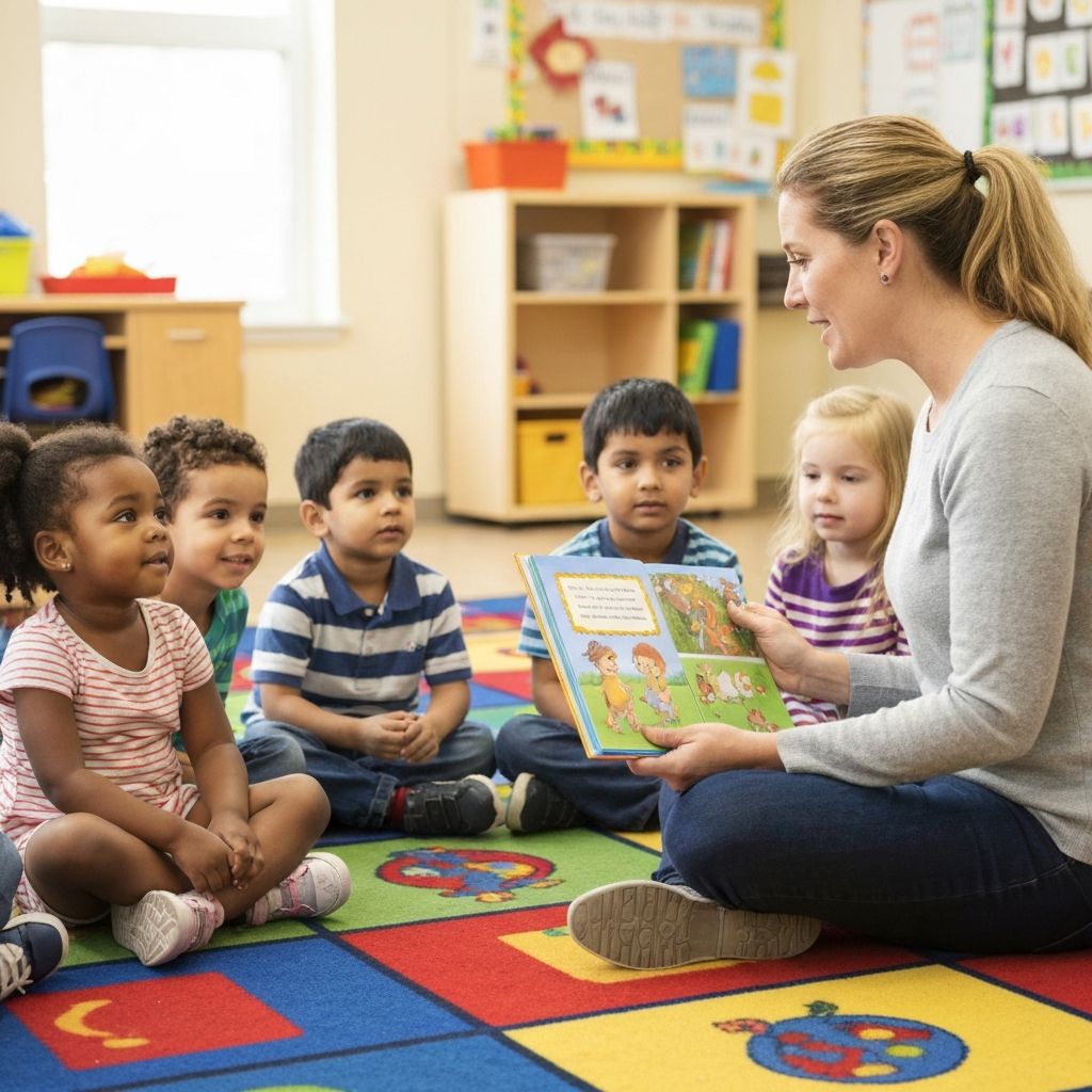 Preschool activity photo showing children learning and playing, image 2 of 6